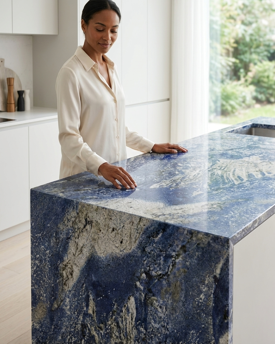 Sodalite Blue Marble Slab