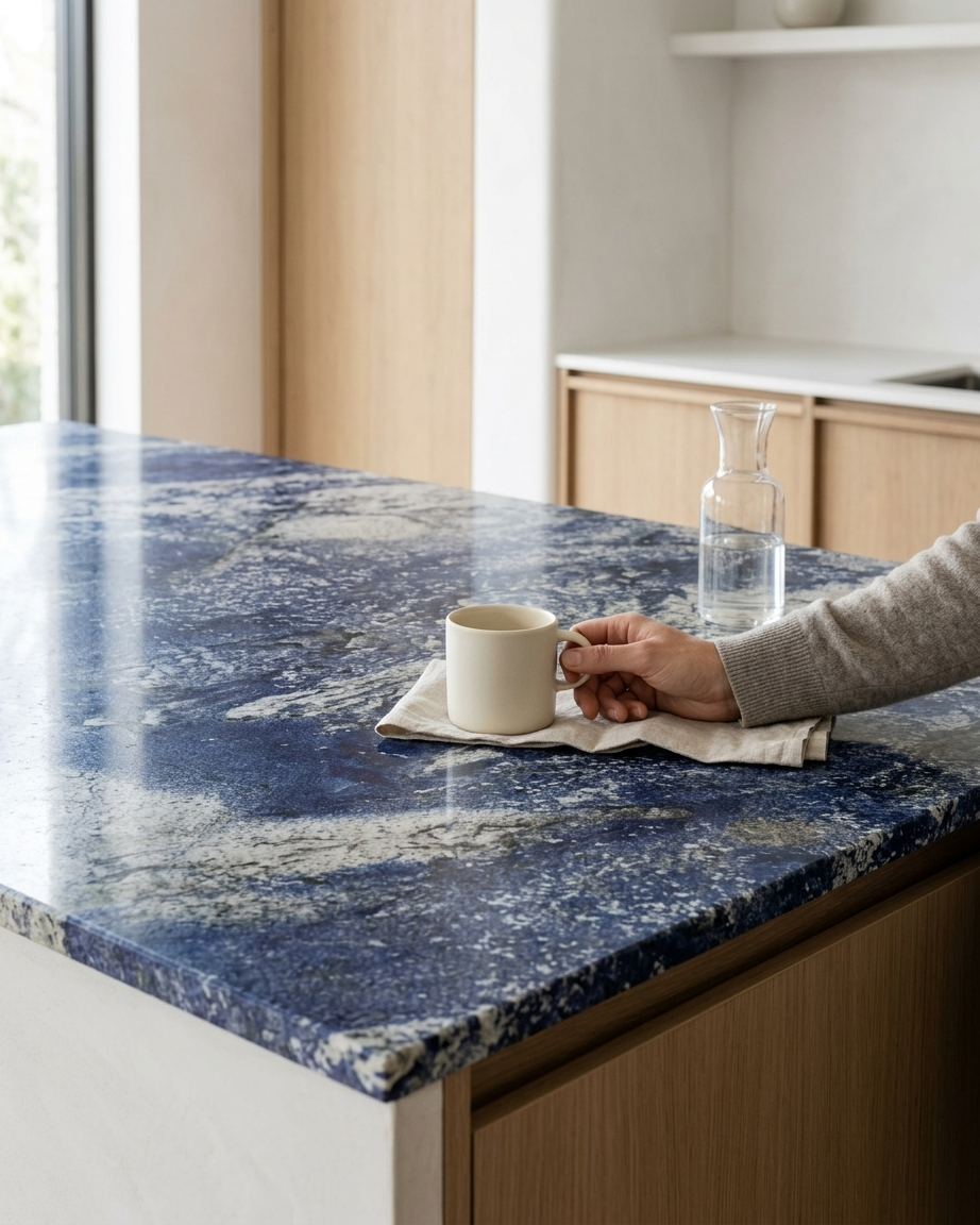 Sodalite Blue Marble Slab