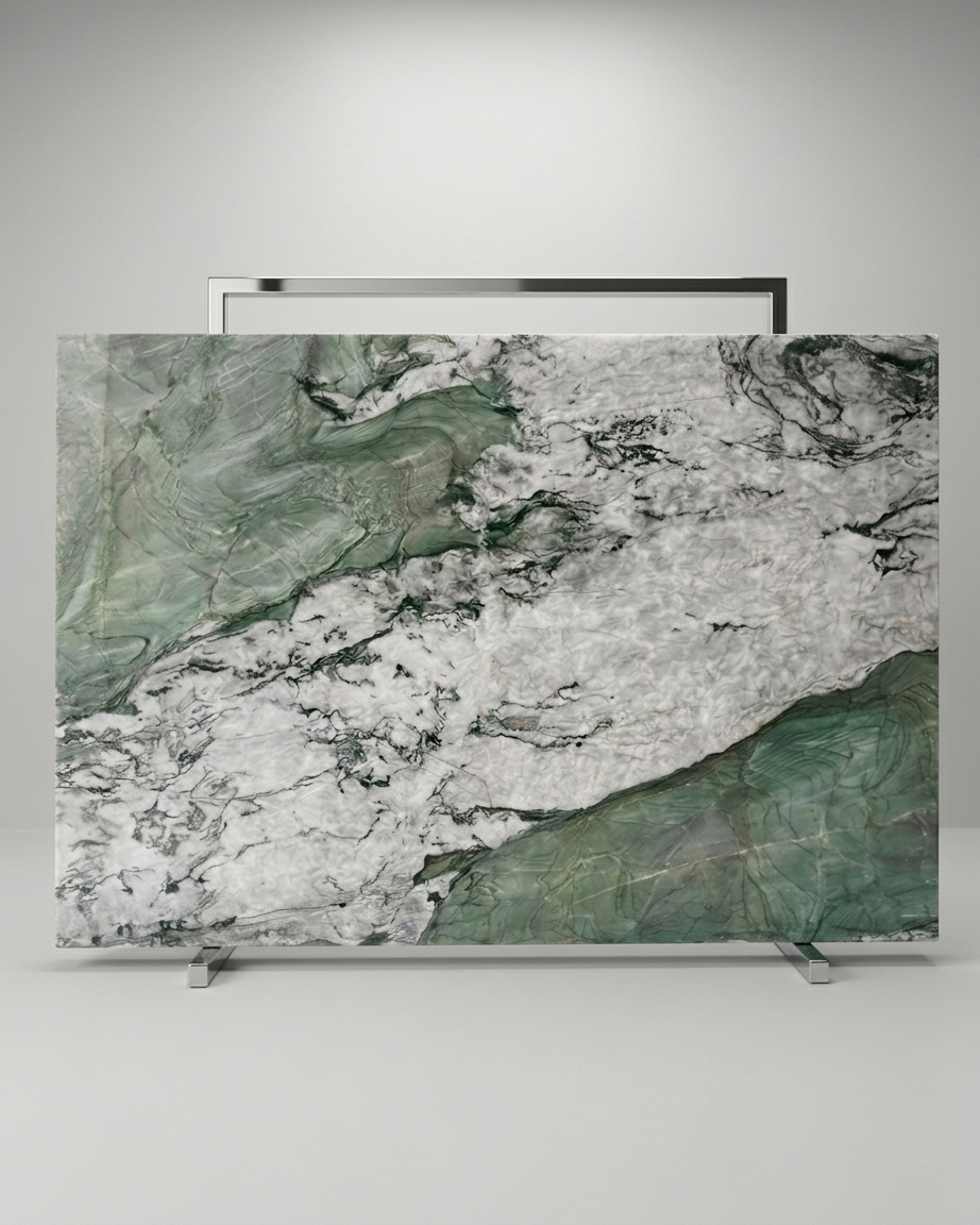Forest Green Marble Slab