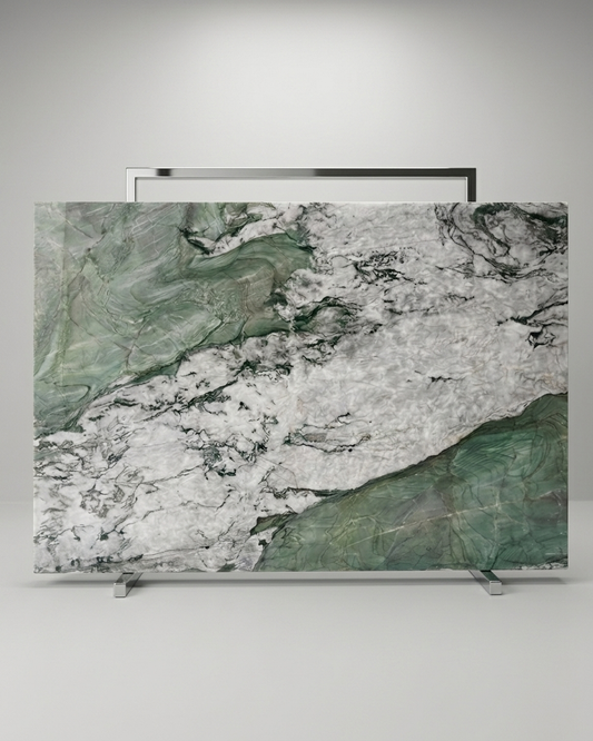 Forest Green Marble Slab